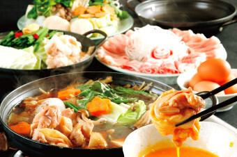 【附2小時無限暢飲】精選雞肉料理及九州時令料理共8道「豪華推薦套餐」5,500日圓(含稅)