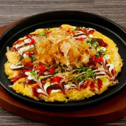 Our specialty! Masuya's fluffy and creamy okonomiyaki