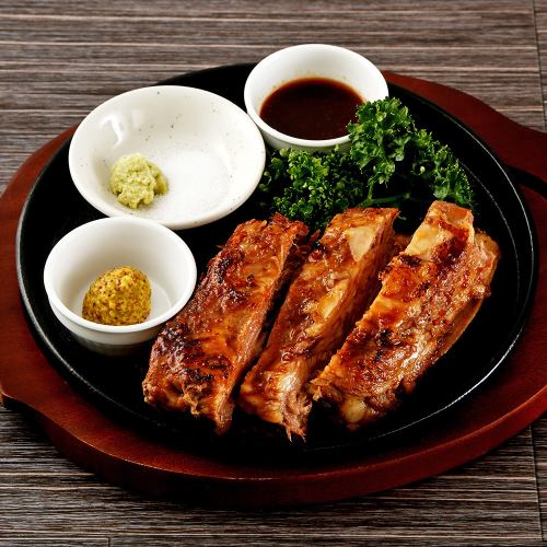 Tender iron plate spare ribs