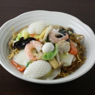 Seafood Ankake Yakisoba