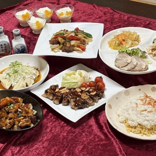 【飲み放題付き】黒龍のご宴会プラン（7品）