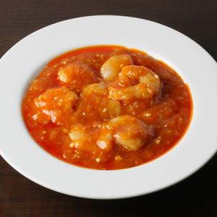 【연말 연시 한정 대접 요리】새우의 칠리소스(3~4인분)