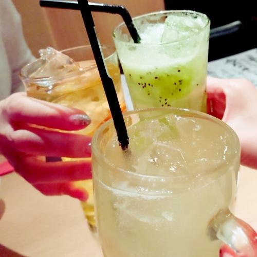 [Various chuhai] All 12 types of chuhai go great with our dishes☆