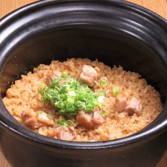 Entertainment, etc. [Pao Enjoyment Course] Standard★7 dishes including earthen pot rice, chicken pot, 2 types of grill◆2 hours all-you-can-drink included 6300 yen⇒5800 yen