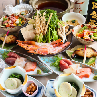 【弥生/3月】2時間飲み放題付き　仙薹テラスの月替わりコース！