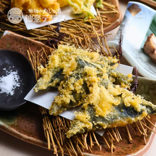 自家製納豆のり天ぷら(3枚)