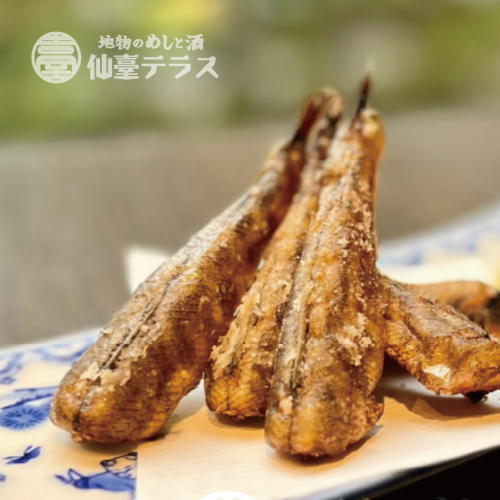 金華山沖 メヒカリの唐揚げ