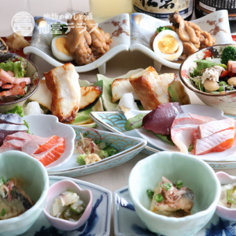 【皐月/5月】2時間飲み放題付き　仙薹テラスの月替わりコース！