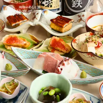 【葉月/8月】2時間飲み放題付き　仙薹テラスの月替わりコース！