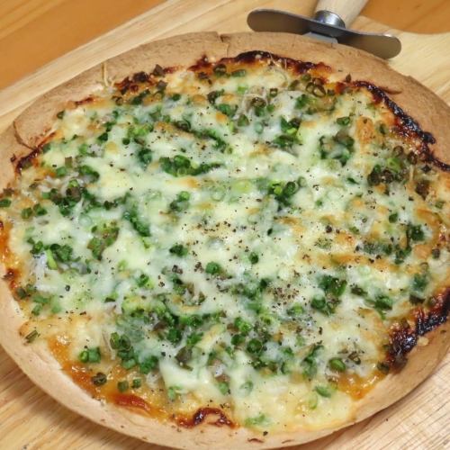 Homemade ♪ Soy Sauce Koji Mayo Negi Jako Pizza