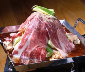[包括著名的Donchan火鍋]蓋飯簡易套餐4000日元，含90分鐘無限暢飲