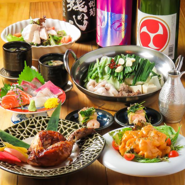 120-minute all-you-can-drink courses starting from 4,000 yen