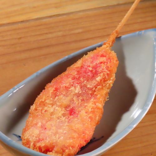 ＊串揚げALL150円＊各種※写真は紅ショウガ天です。