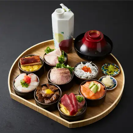 [Reservations Required] Reward Lunch ★ Meat and Fish Small Bowl Set (8 types)