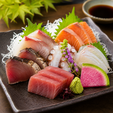 【彩ほたる会席】刺身好き必見！豪華刺身六種・宇和島鯛めし【飲み放題120分】 　9品6,000円