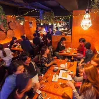 【貸切利用限定】【2.5H飲み放題付き】10種のタパスボード含む全13品コース