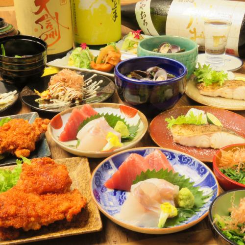 【2時間飲み放題付き】宴会はコレ！新鮮なお造り、こだわりの肉料理など全9品＜4980円（税込）＞
