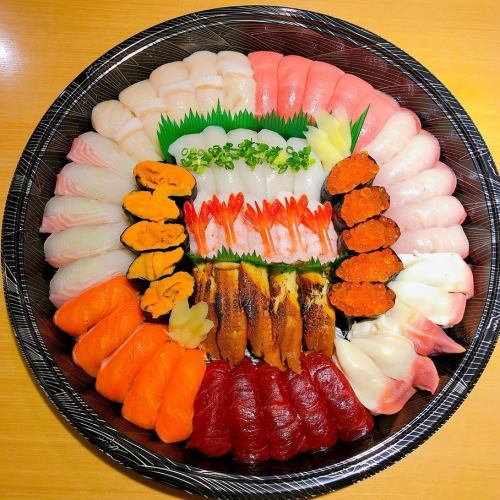 はまなす(12貫) 1人前4100円※画像は5人前~Navy'sのスープカレーとセットでデリバリーも可能!~