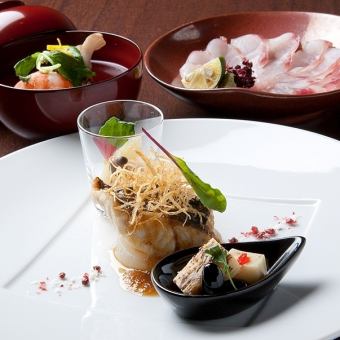 ★四季の素材を味わう-。料理7品付き【すずらん】コース★7,380円（税込）！