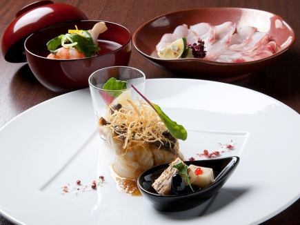 ★四季の素材を味わう-。料理7品付き【すずらん】コース★7,380円（税込）！