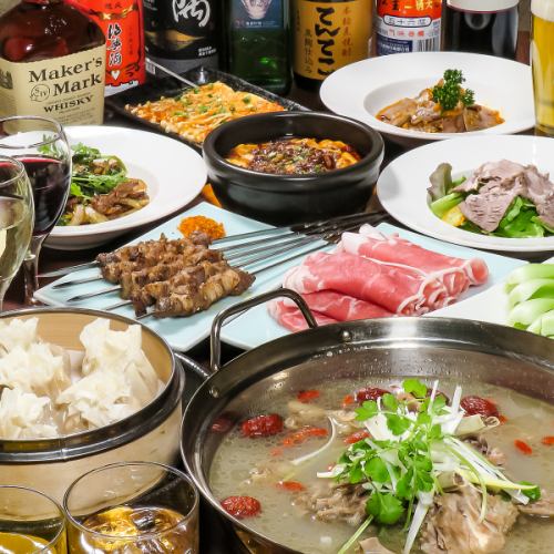 Recommended for banquets! ◆ Sheep set hot pot course (with all-you-can-drink) ◆