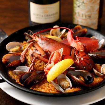 漁港直送！魚貝の旨みぎっしり地中海料理とフレンチ経験豊富なシェフのオリジナル料理