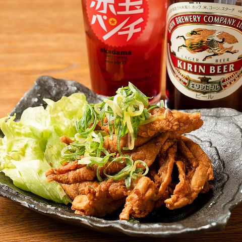 [Also a must-try] Deep-fried chicken neck <450 yen including tax>