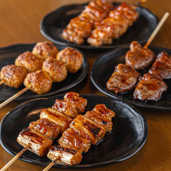 [A must-order when you come to Kuumichi!] Our specialty, Seseri Yakitori (chicken neck skewers) (140 yen including tax)