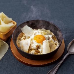 たっぷりチーズのキーマカレードリア