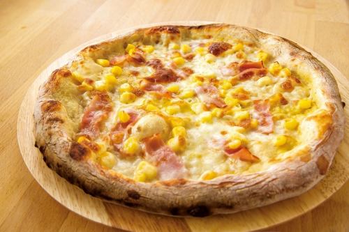 Bambino(培根玉米蛋黄酱)披萨