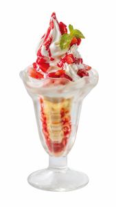 Strawberry Parfait/Chocolate Banana Parfait/Mango Parfait/