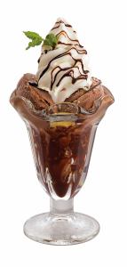 Chocolate Ice Cream Parfait / Tiramisu Parfait / Caramel Nut Parfait
