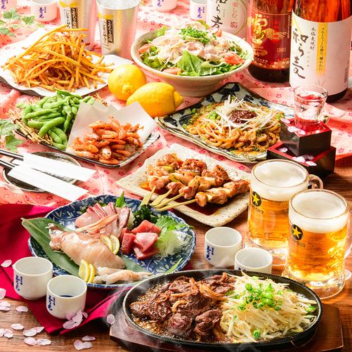Popular menu + all-you-can-drink course from 3,990 yen