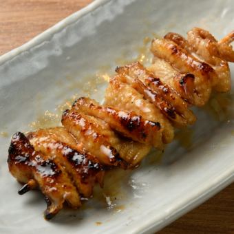 Chicken Skin Skewers