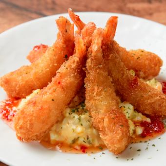 Fried shrimp snack