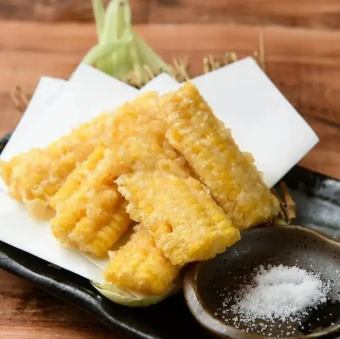 とうもろこしの天ぷら