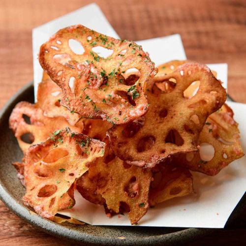 小美玉レンコンチップス(明太風味)