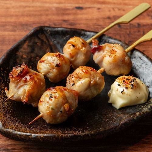 特上イカトンビ串の七味焼き