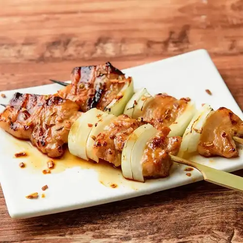ジンギスカン味の～特製岩中豚バラ串