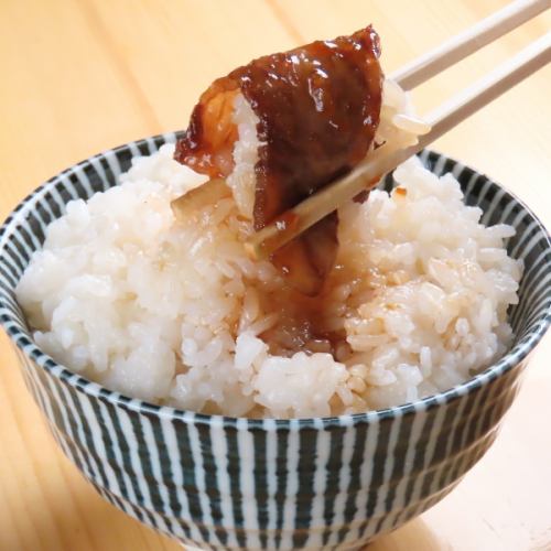 We use Tsuyahime rice from Miyagi Prefecture!