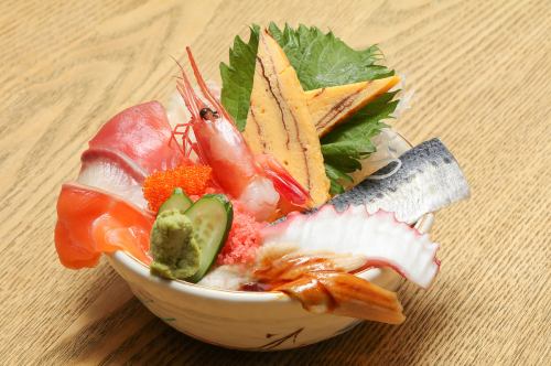 Discerning seafood bowl