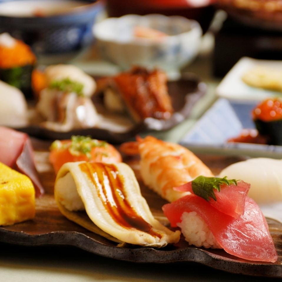 Powerful ★ Approximately 3 times of normal content! Fresh stuff is thick and volume ◎ Come and have delicious sushi ♪
