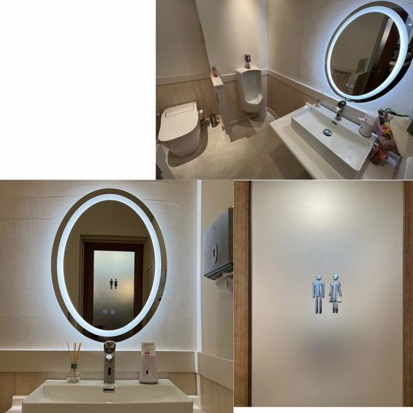 [Cleanliness] Our restrooms are based on white, giving a sense of cleanliness.We are working hard to ensure that you have an enjoyable time from the time you enter the store to the time you leave.We are looking forward to your visit.