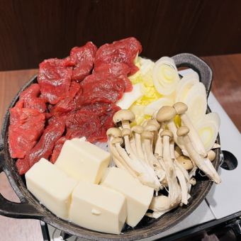 [2 hours all-you-can-drink included♪ Horse-enjoying course] Horse sashimi platter, Sakura hotpot, Sakura yukke, and 10 other dishes for 7,500 yen → 6,500 yen