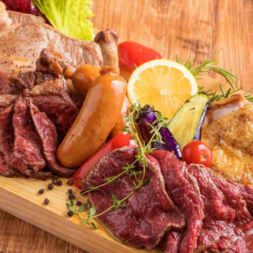 豪快！ミートプレート