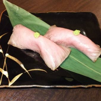 極上和牛ロースト握り 二貫