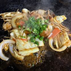 牛ホルモン野菜