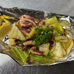 げそキャベツ