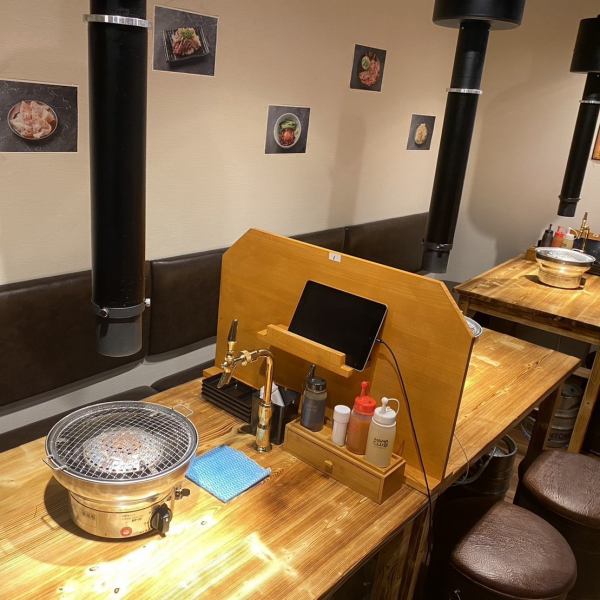Reservations are possible from 2 people.We will prepare seats according to the number of people.Please use it for girls' night out, banquets, joint parties, and birthdays at Koiwa! It is a relaxing space that will make you forget the noise of the city ◎ If you are looking for yakiniku and hormones in Koiwa, please come to our store ♪