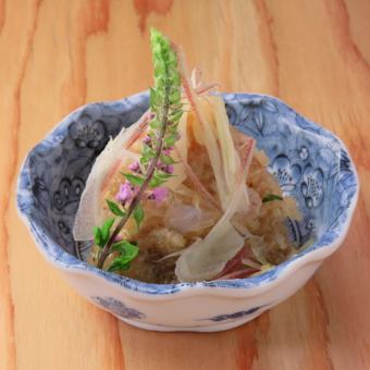 愛媛県産真鯛　なめろう